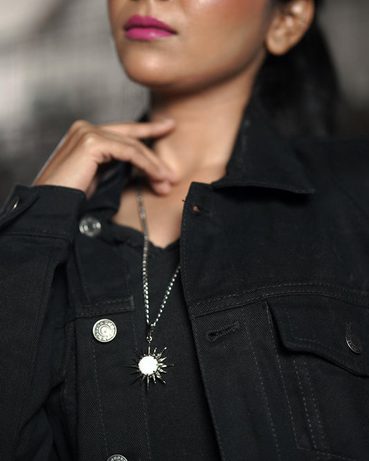 Classic Black Denim Jacket – Premium Streetwear Layer